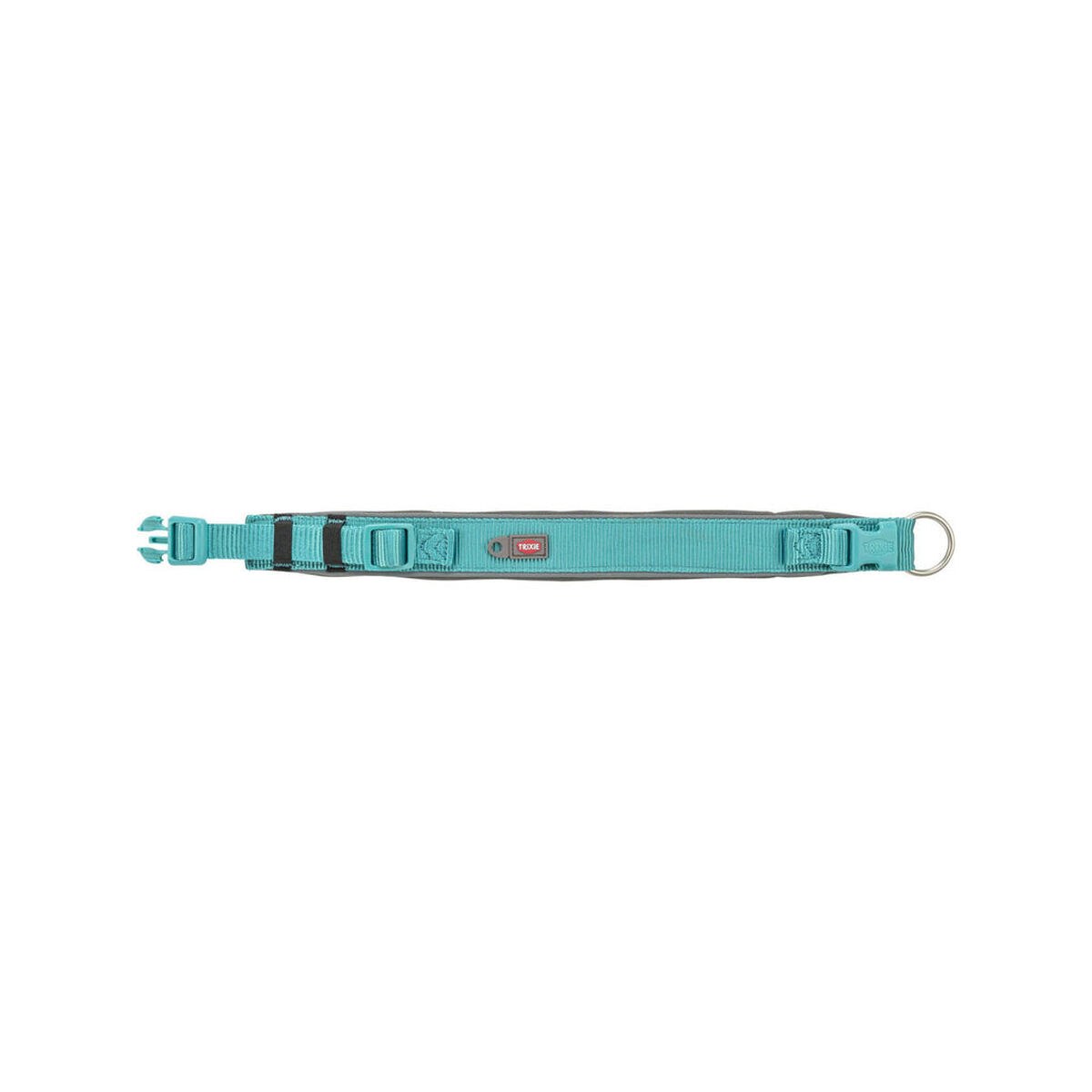 Собачий ошейник Premium Графитовый Светло Синий M/L 40-48 cm