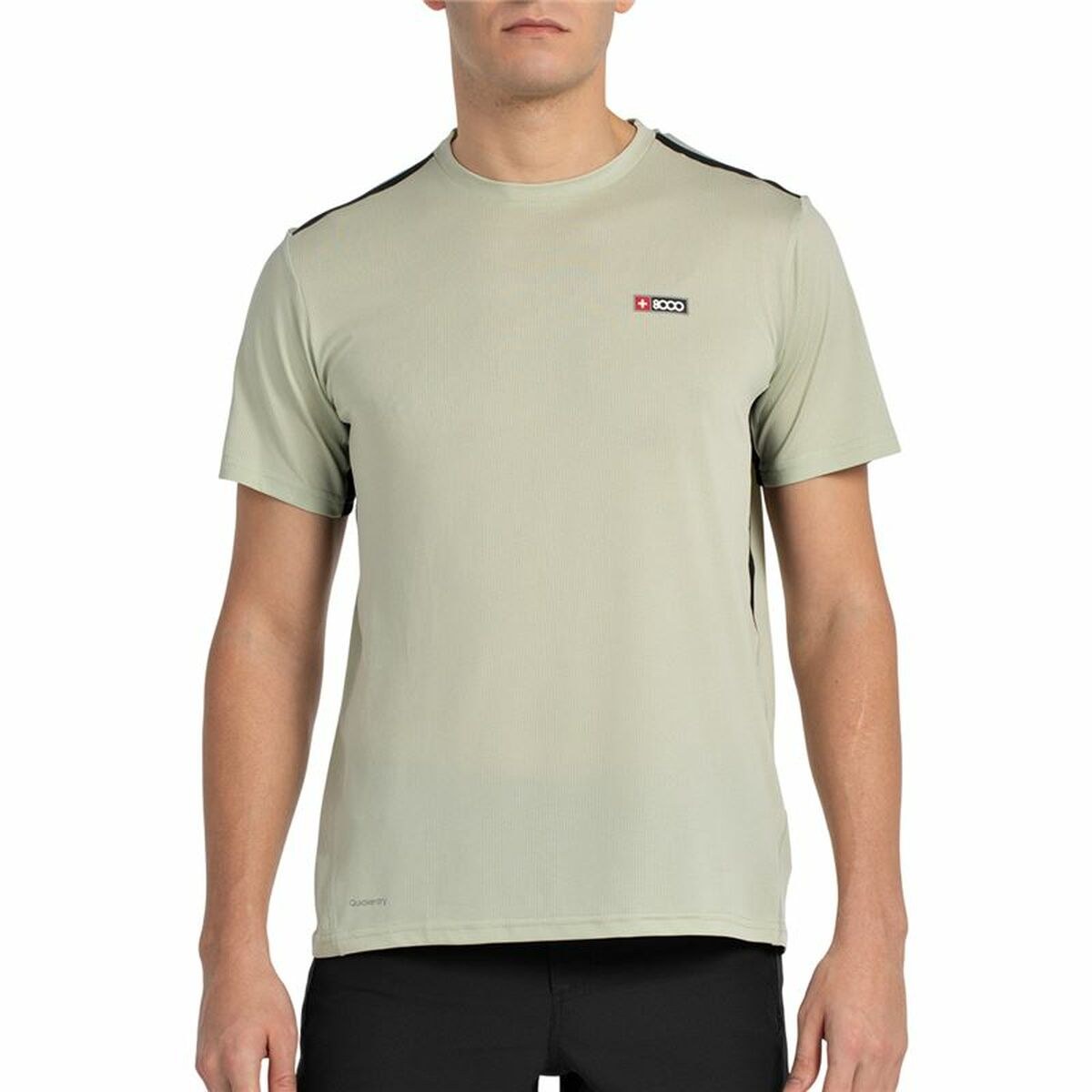 Short-sleeve Sports T-shirt Turqui Light grey