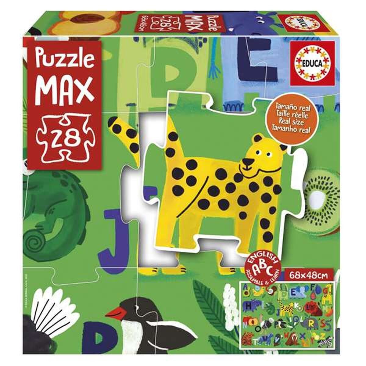 Головоломка Alphabet Nature 28 Предметы