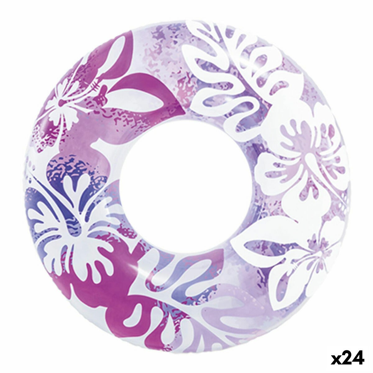 Inflatable Floating Doughnut Ø 91 cm (24 Units)