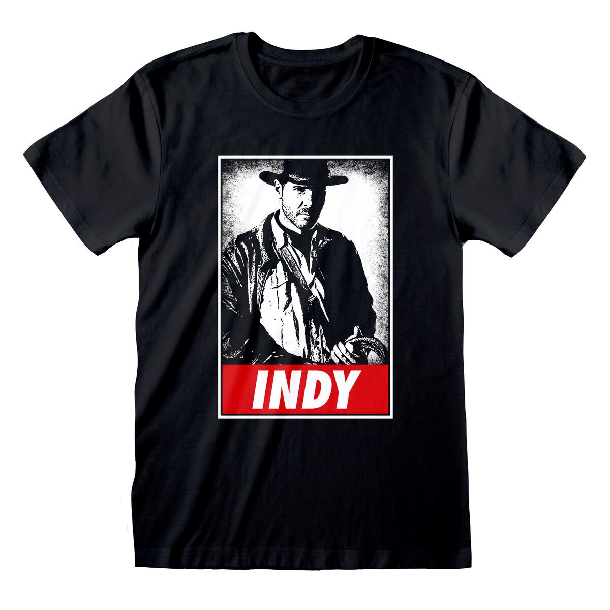 Short Sleeve T-Shirt Indy Black Unisex