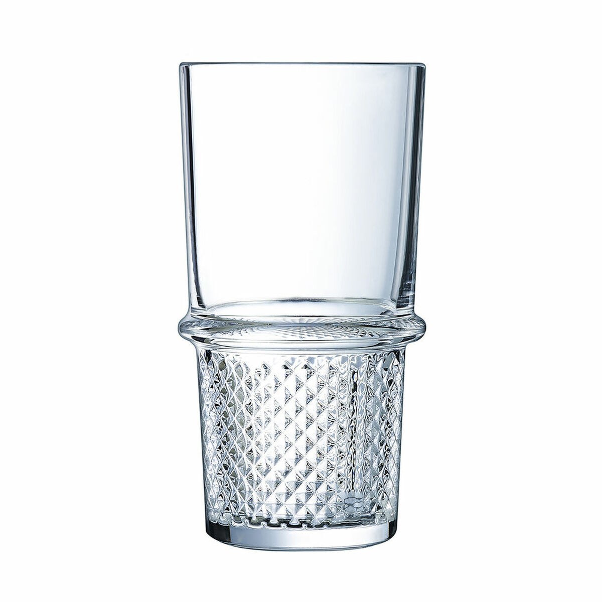 Стакан New York Прозрачный Cтекло 350 ml (6 Предметы)