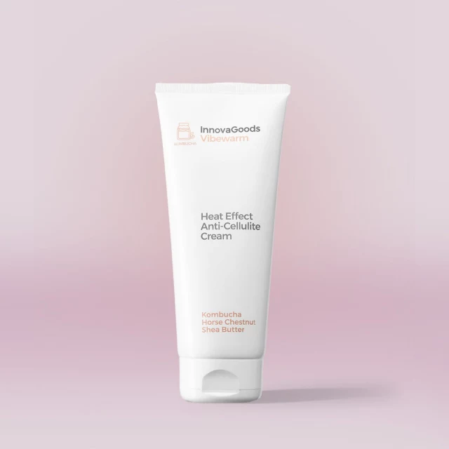 Антицеллюлитный крем c эффектом тепла Kombucha Vibewarm 200 ml