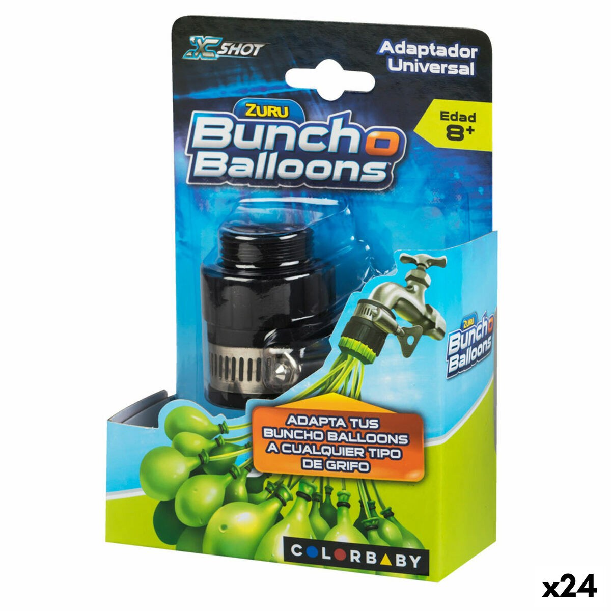 Universal adapter Bunch-O-Balloons Водные шары 24 штук