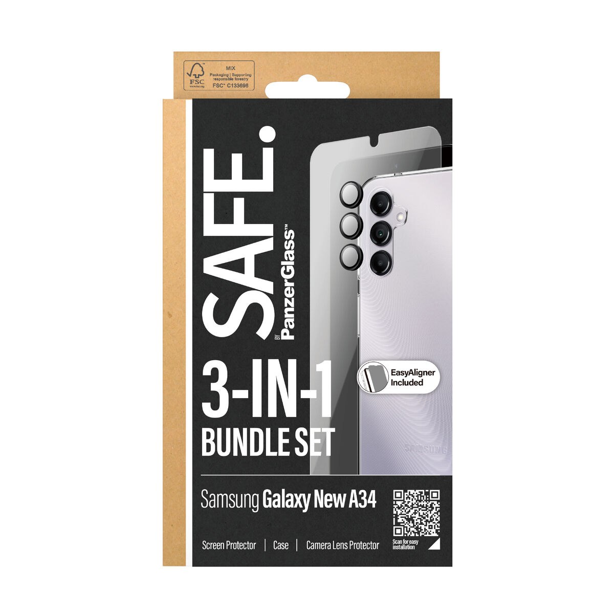 Защита для экрана для телефона BSAFE95690 Samsung Galaxy A35