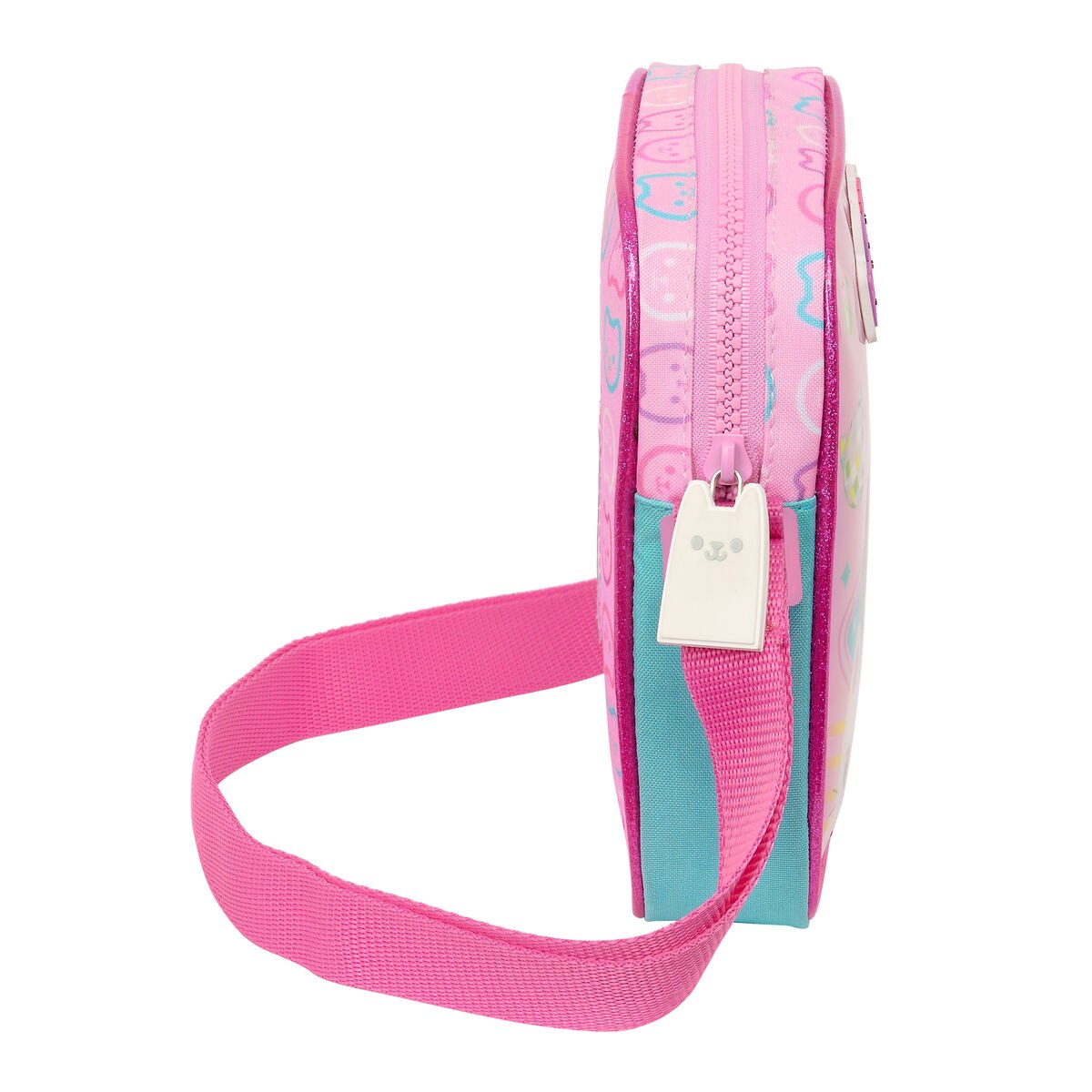Shoulder Bag Party Pink 16 x 18 x 4 cm