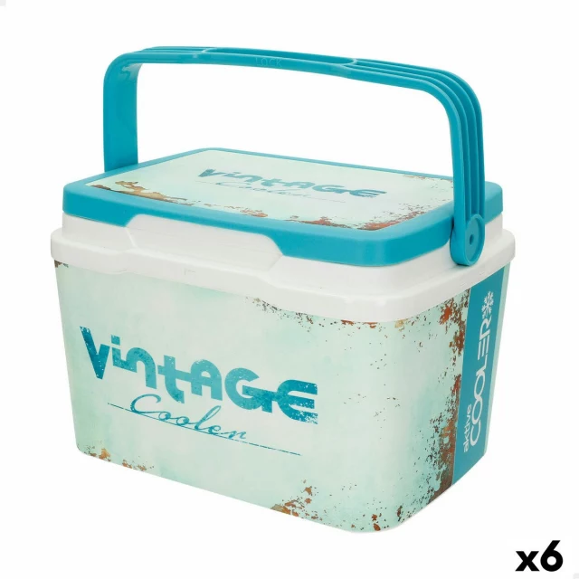 Жесткий портативный холодильник Синий Пластик 5 L 28 x 19 x 21 cm (6 штук)