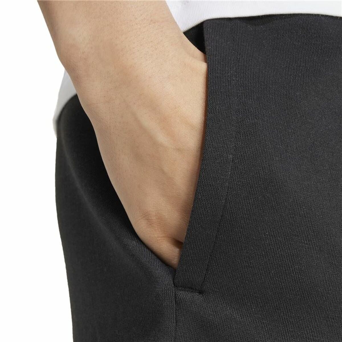 Спортивные шорты Essentials Small Logo Fleece Shorts Чёрный