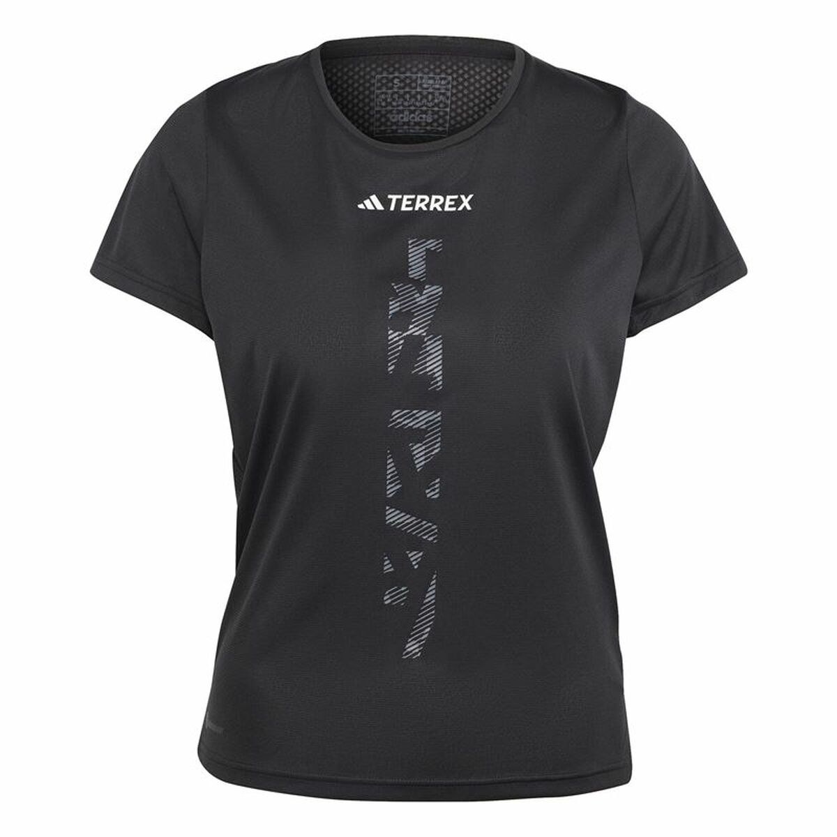 Футболка с коротким рукавом женская Agr Shirt Чёрный