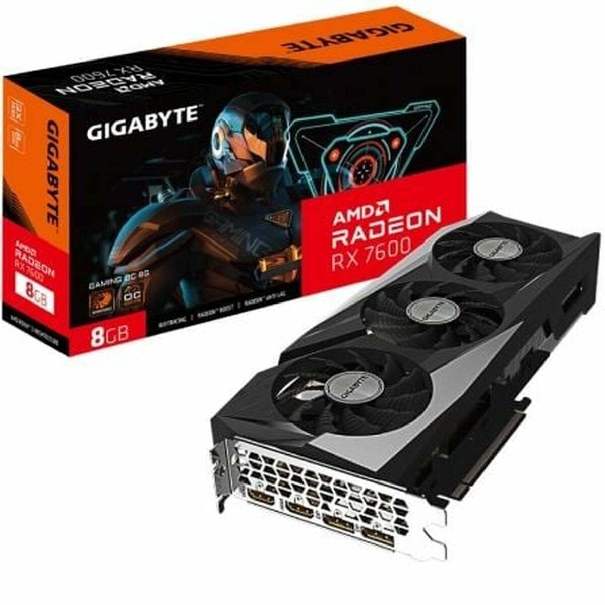 Графическая карта Radeon RX 7600 GAMING OC 8G 8 GB GDDR6