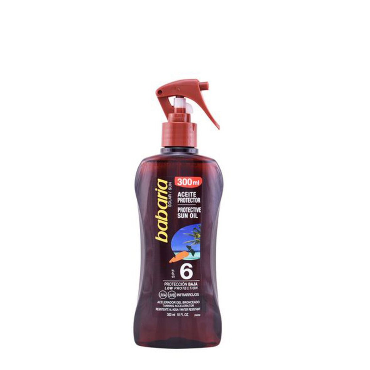 Масло для загара Zanahoria 300 ml Spf 6