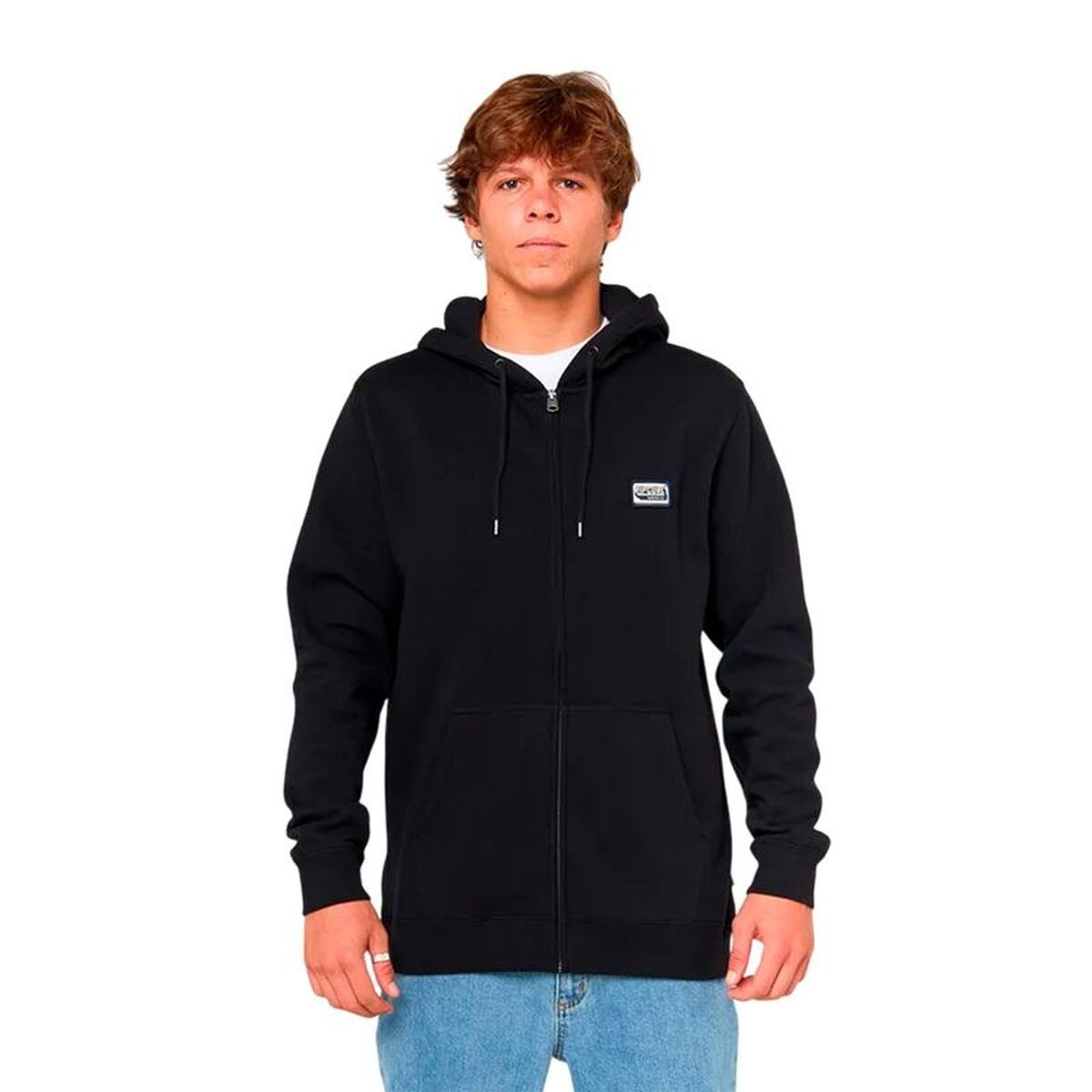 Толстовка с капюшоном мужская Horizon Zip Thru Hood Чёрный