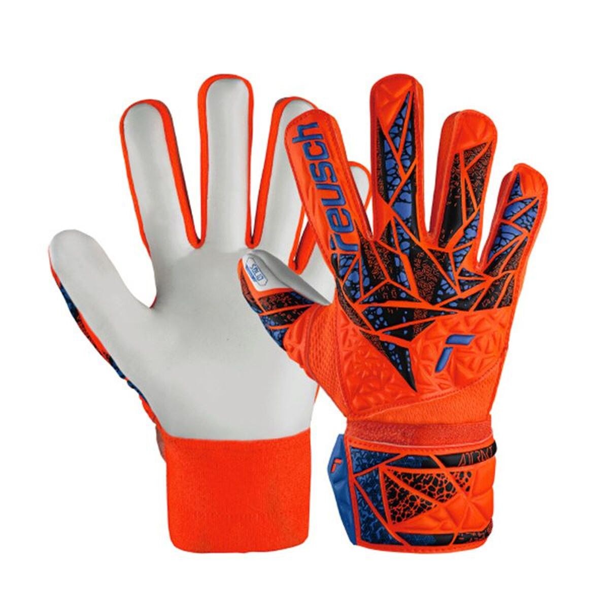 Goalkeeper Gloves Attrakt Solid Orange