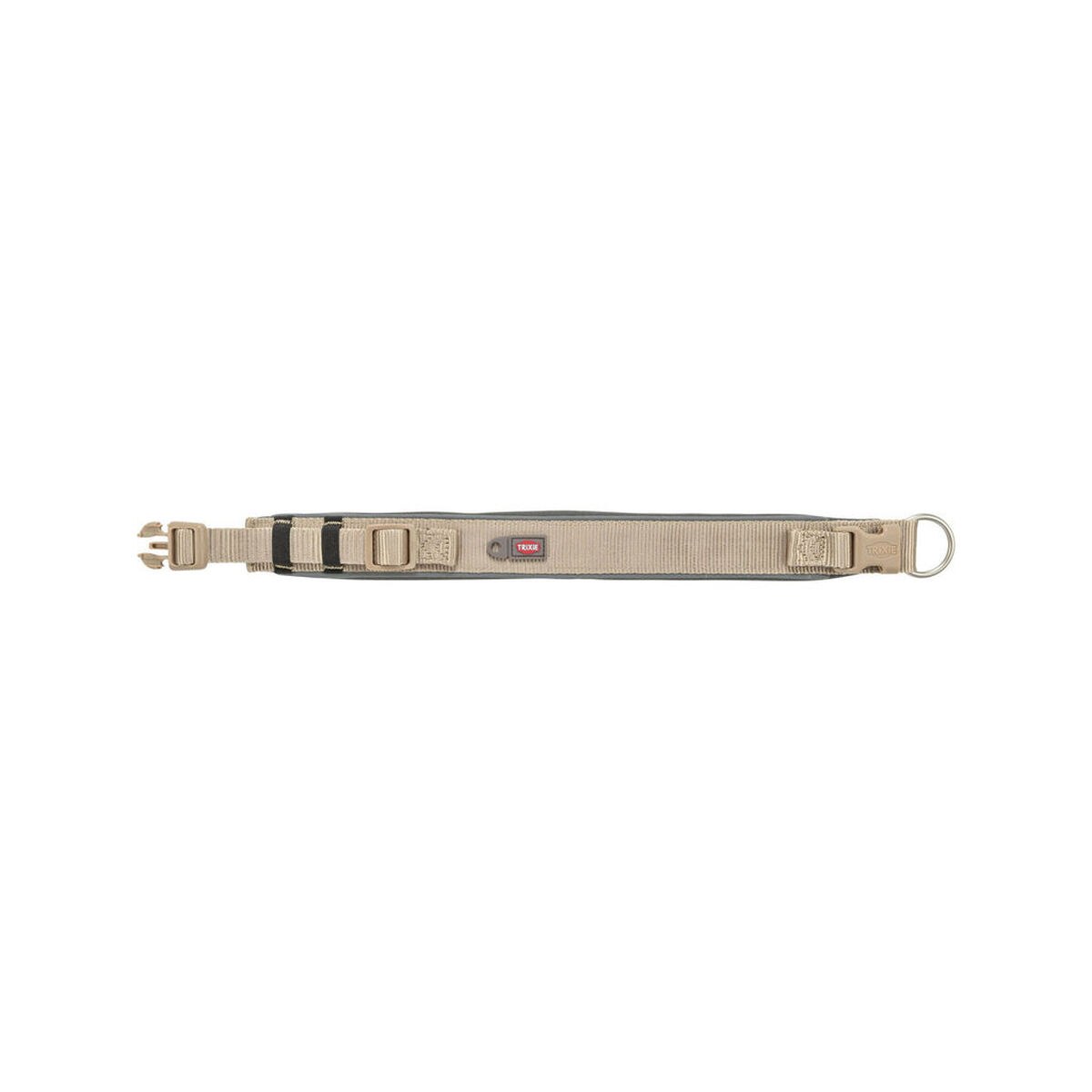 Собачий ошейник Premium Графитовый песок M/L 40-48 cm