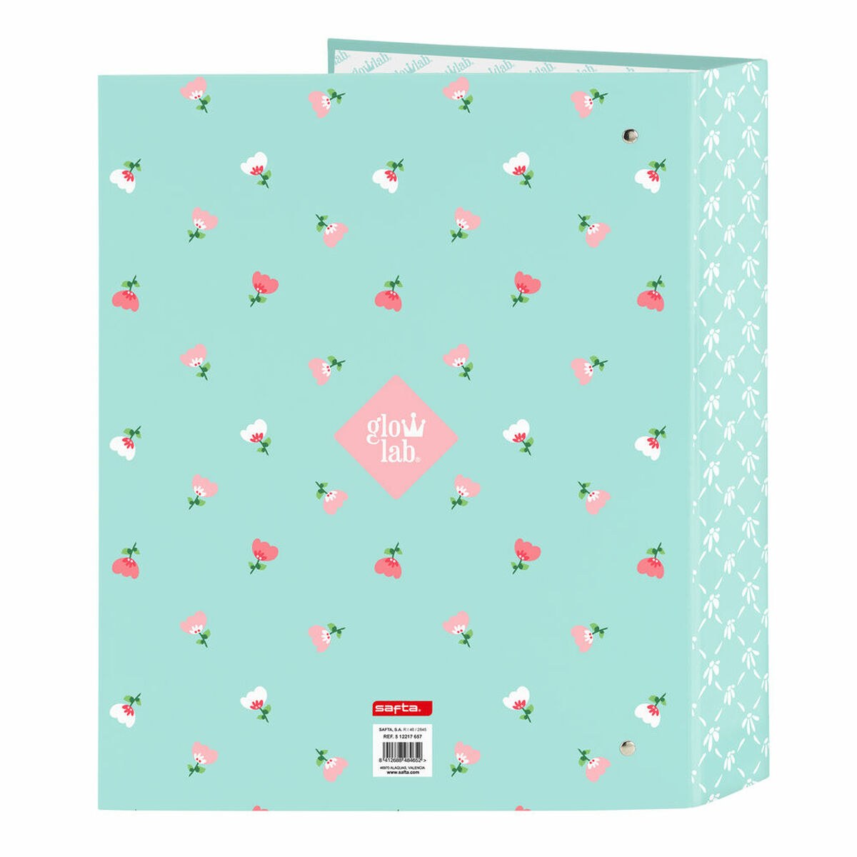 Ring binder Pepa Green A4 27 x 33 x 6 cm