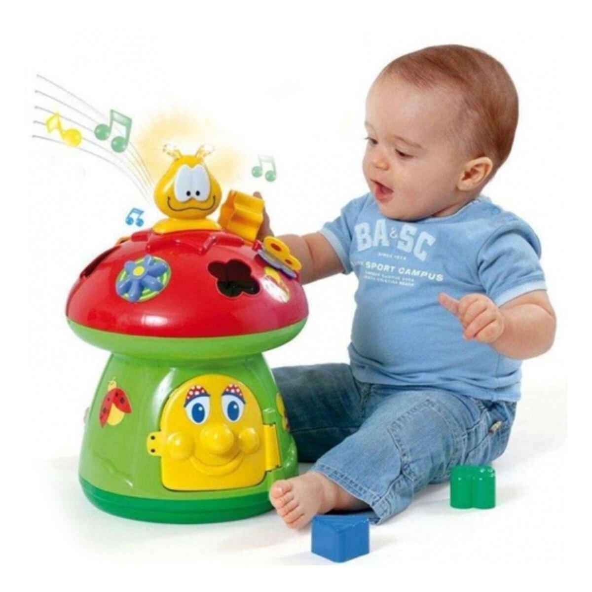 Interactive Toy Mushroom activities (40 cm)