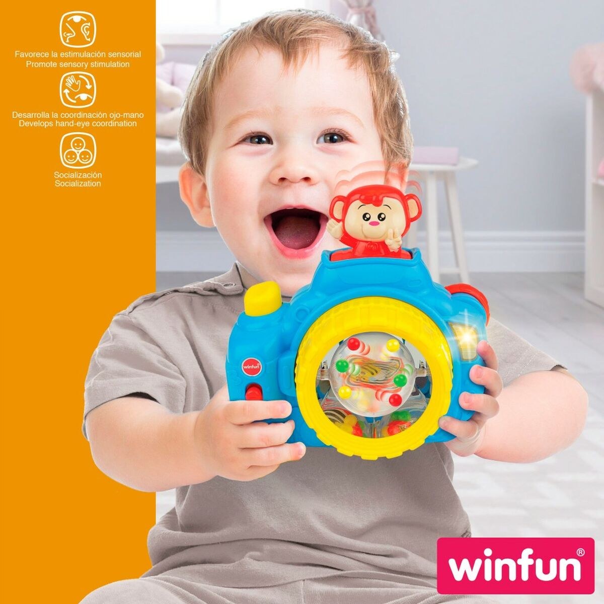 Children's camera Blue (6 Units)