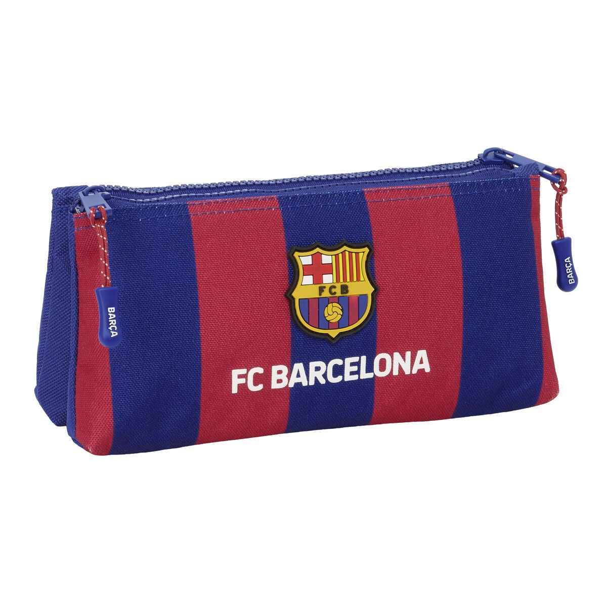 Travel Vanity Case 24/25 Maroon Navy Blue Sporting 22 x 10 x 8 cm