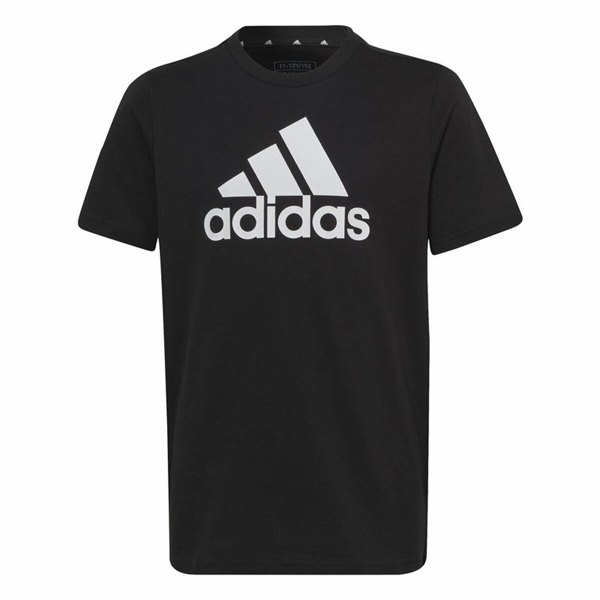 Детский Футболка с коротким рукавом Big Logo Чёрный