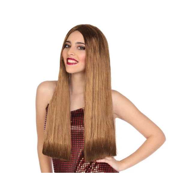 Парик Каштановый 60 cm