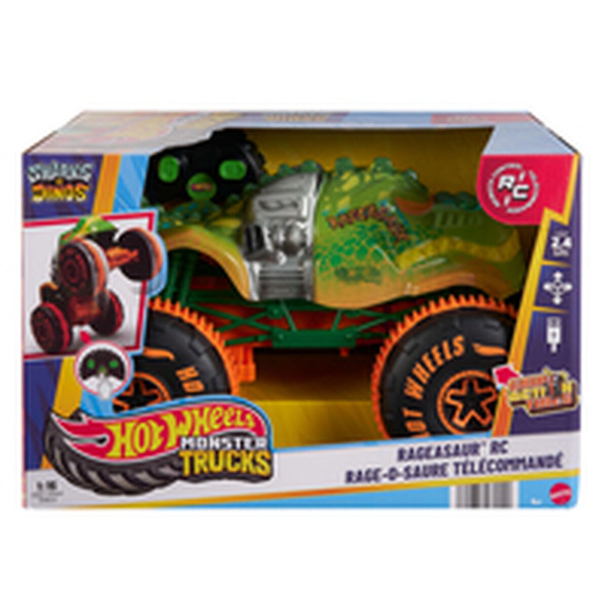 Remote-Controlled Car Monster Trucks Samsh O Saurus 1:15