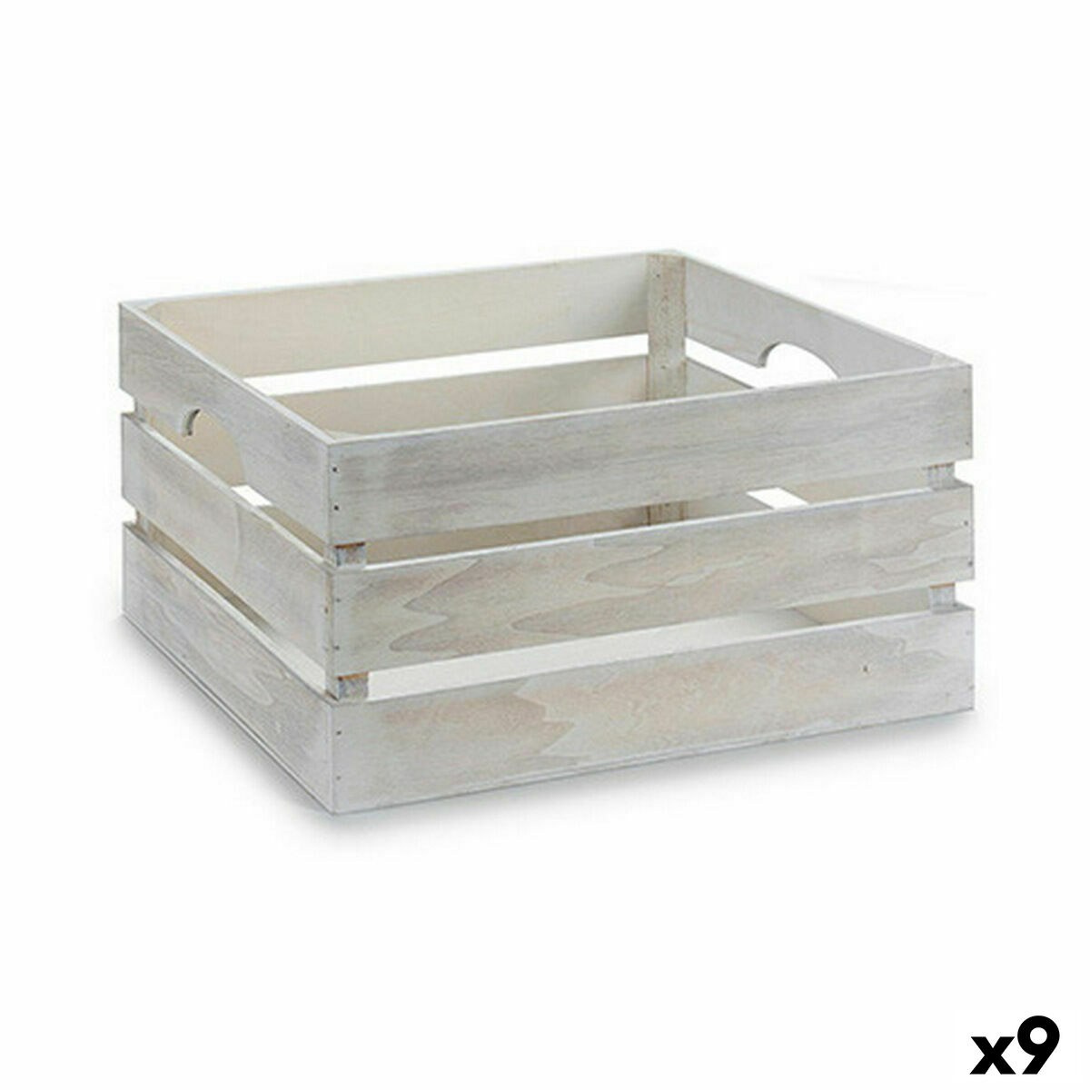 Decorative box White Wood Poplar Aspen wood (9Units)