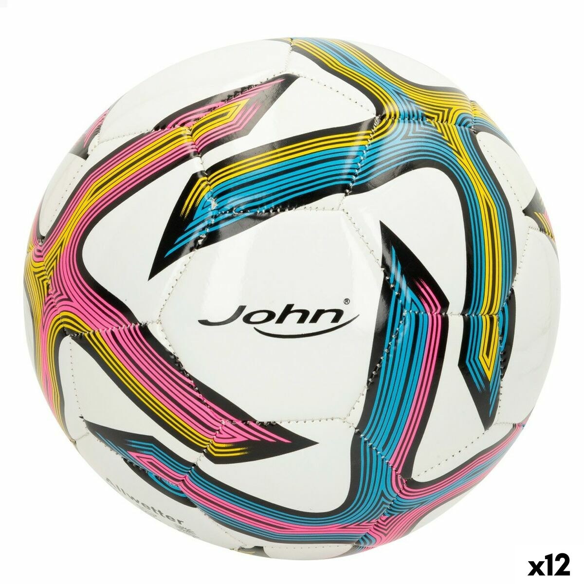 Футбольный мяч Classic 5 Ø 22 cm Кожзам (12 штук)