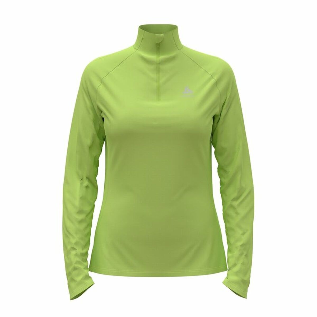 Women’s Sweatshirt without Hood Mid Layer Essential 1/2 Green