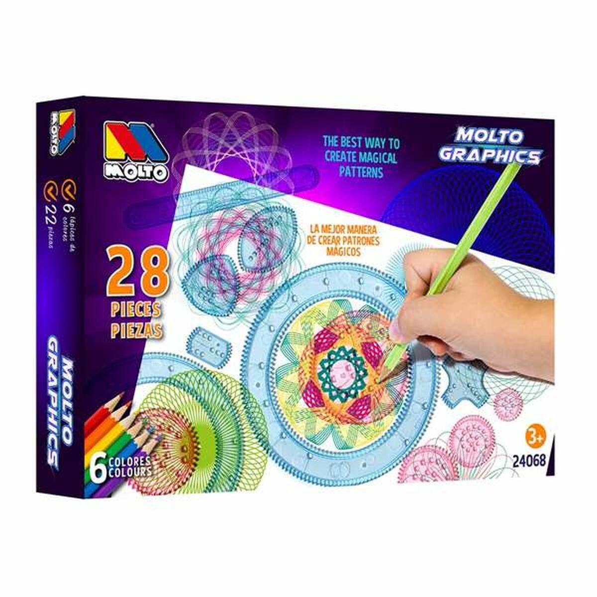 Набор для рисования Graphics 28 Предметы