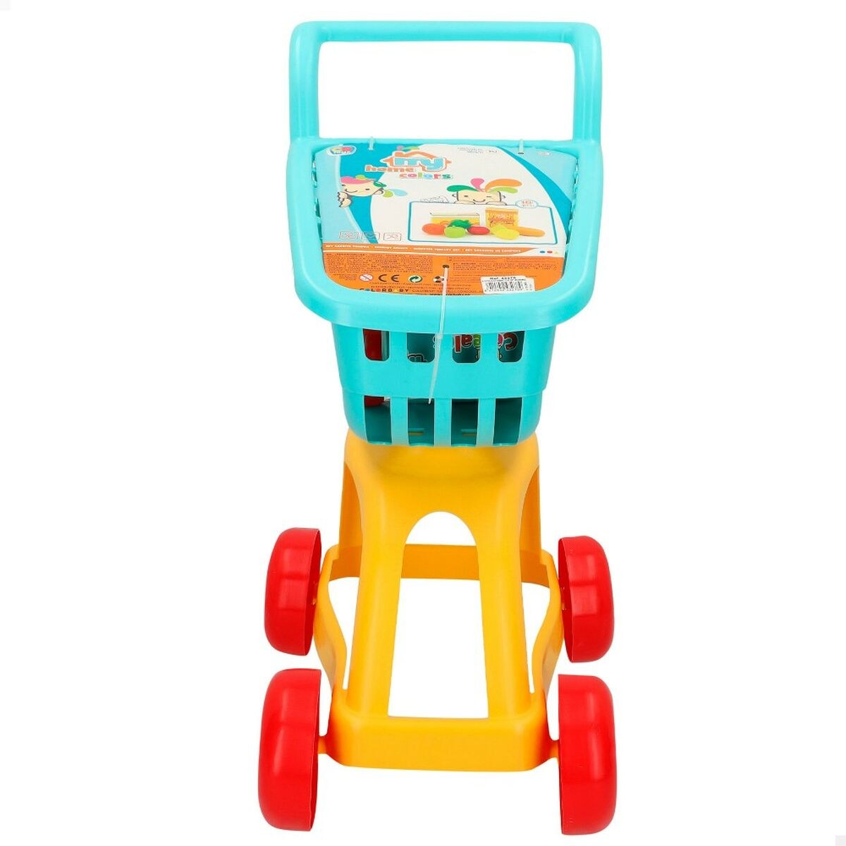 Корзина для покупок My Home Игрушка 10 Предметы 34 x 54 x 29 cm 6 штук