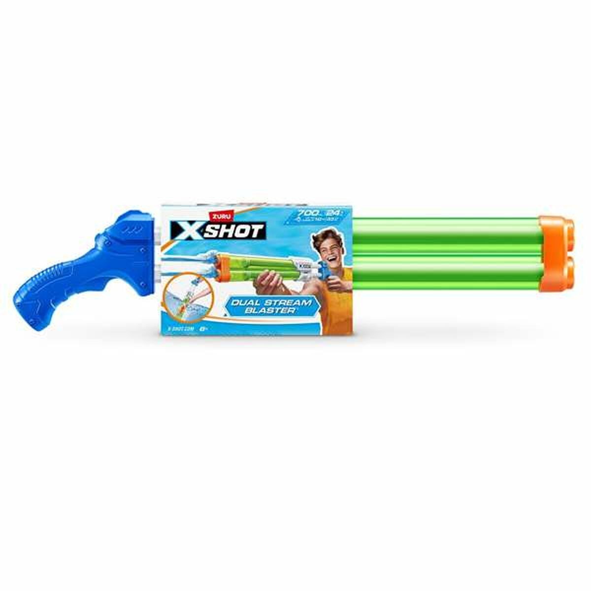 Водяной пистолет X-Shot Quad Stream Blaster 13 x 60 x 6 cm
