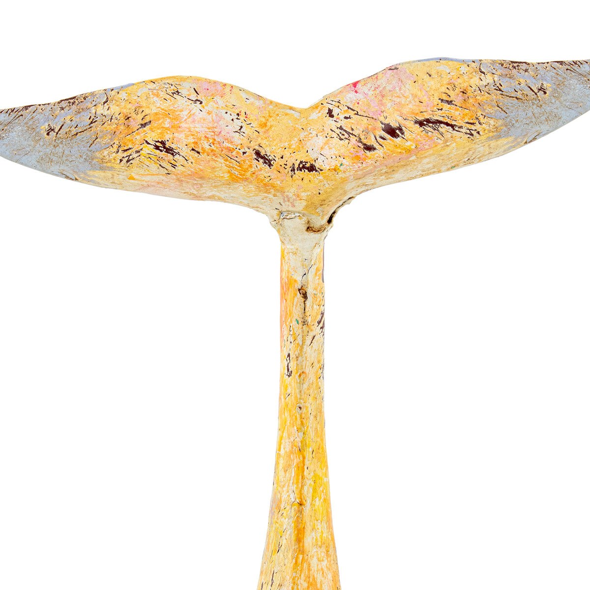 Decorative Figure Yellow Whale Iron