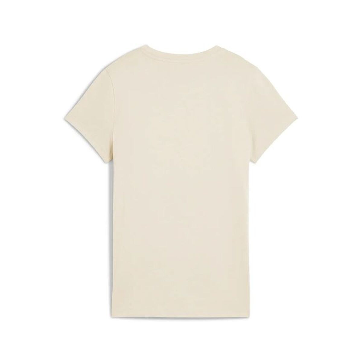 Women’s Short Sleeve T-Shirt Essentials Script Beige