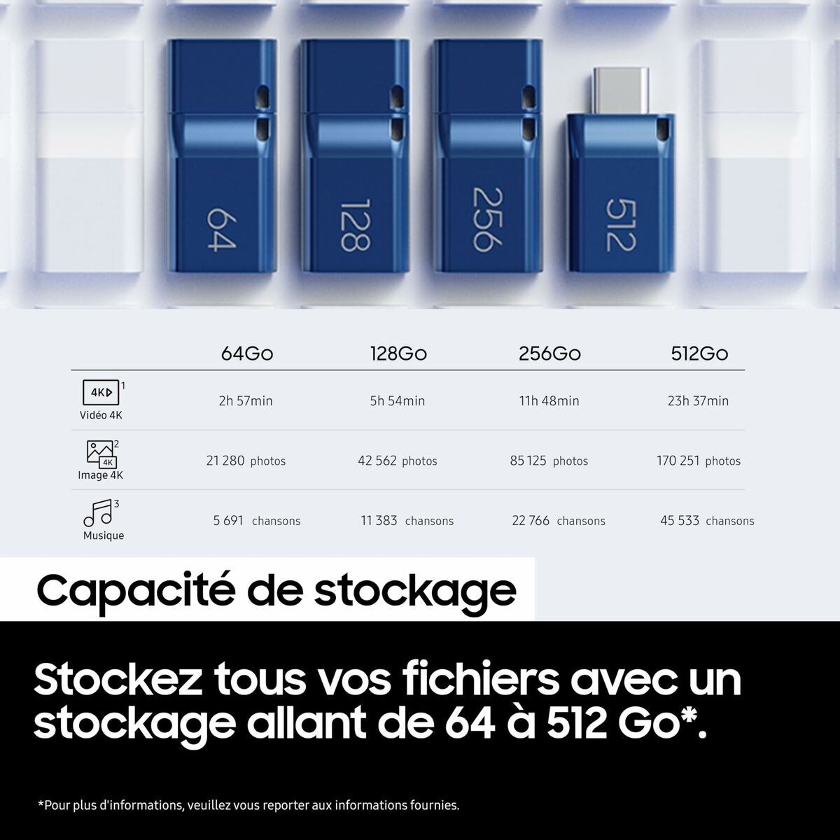 USB stick MUF-512DA/APC Blue 512 GB