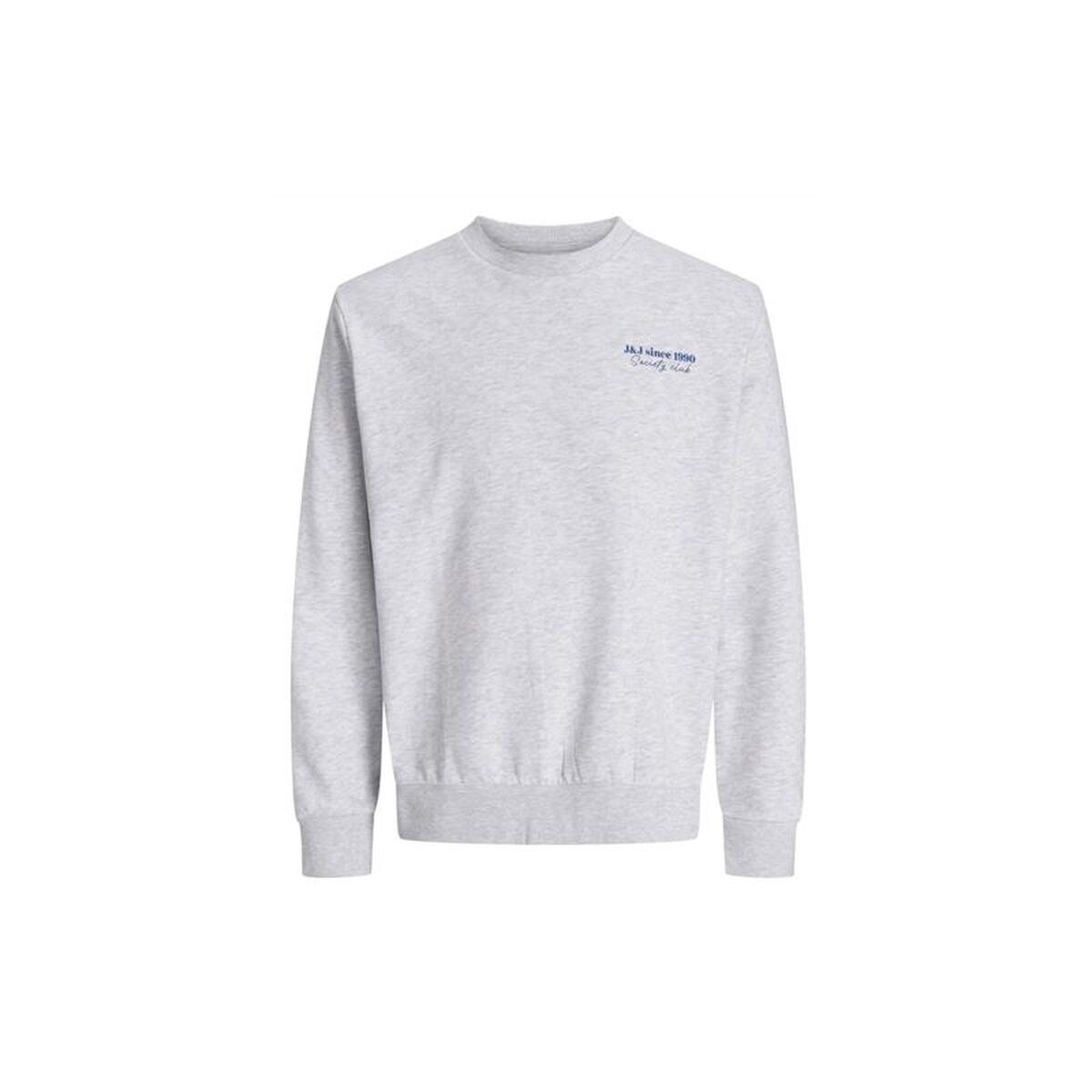 Men’s Sweatshirt without Hood Jjninety Crew Neck White
