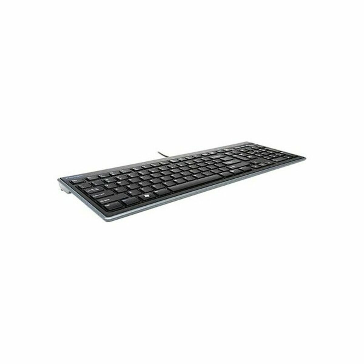 Keyboard Advance Fit Black Spanish Qwerty