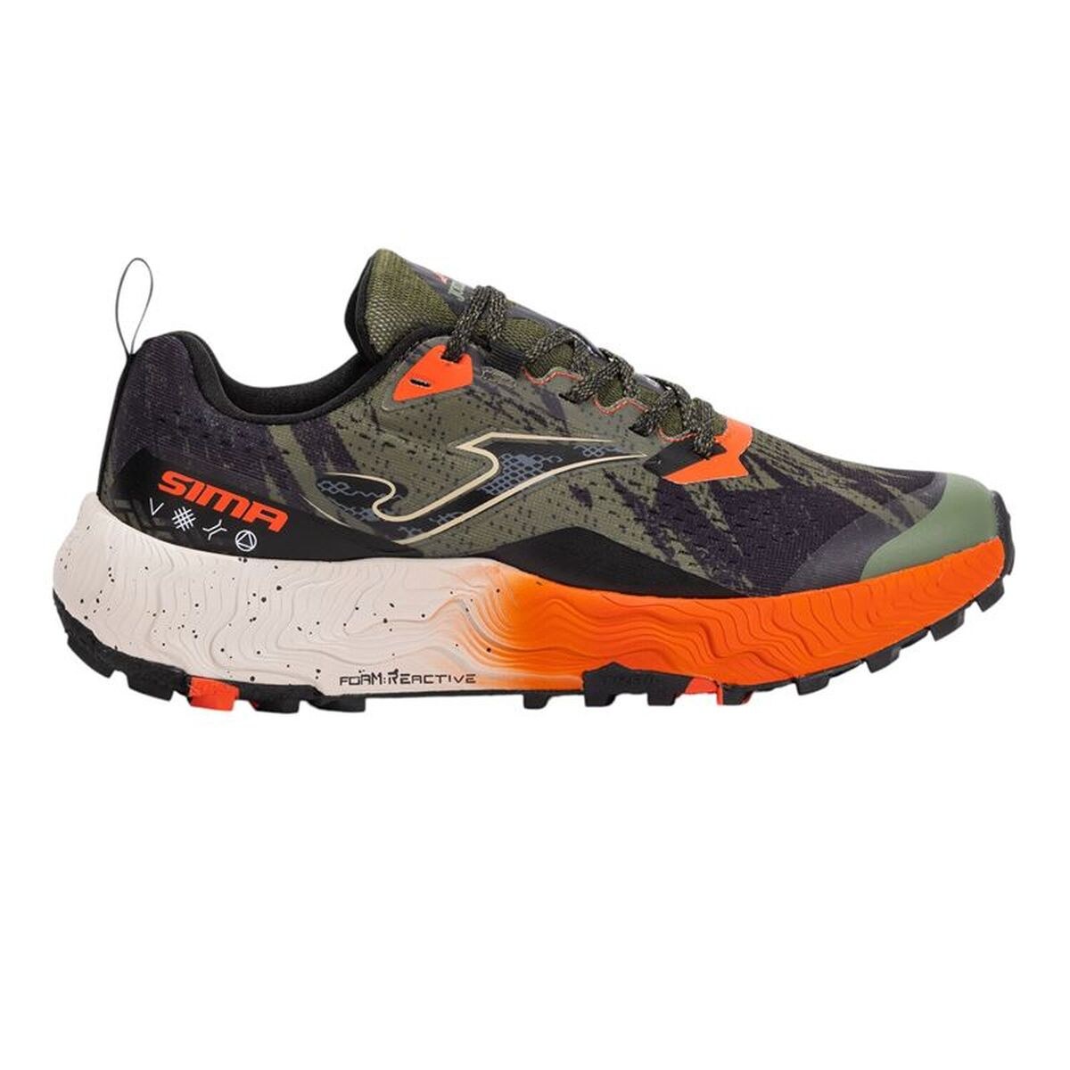 Men's trail running shoes (mountain running) Sima 2523 Olive