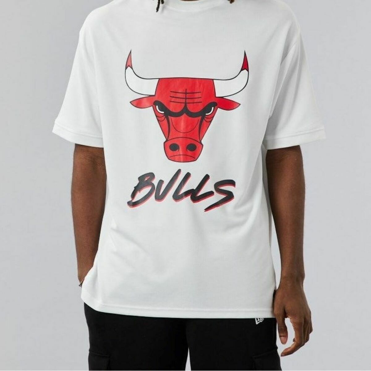 Спортивная футболка с коротким рукавом NBA SCRIPT MESH WHIFDR 60284736 Белый