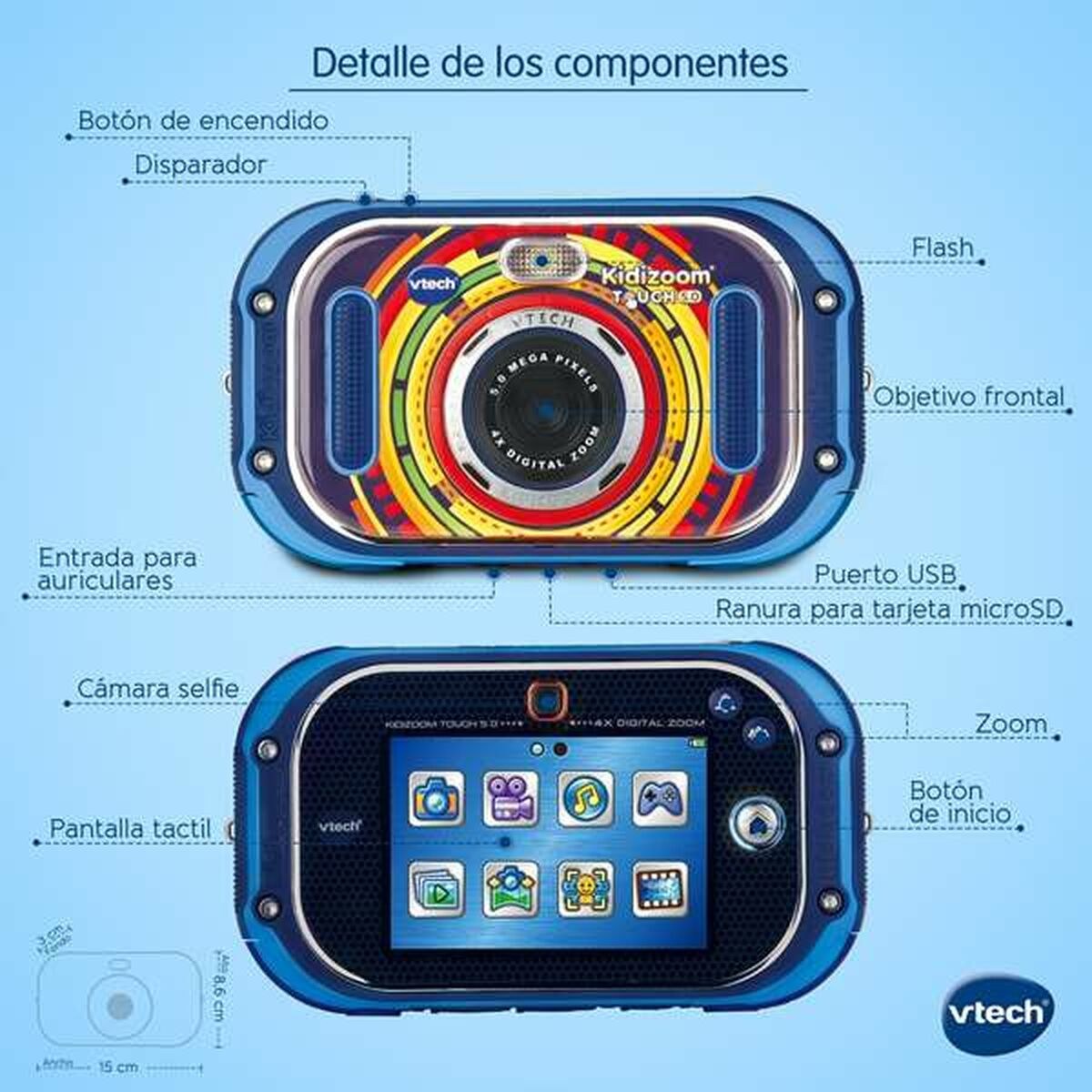 Children’s Digital Camera Kidizoom Touch 3,5" 5 Mpx