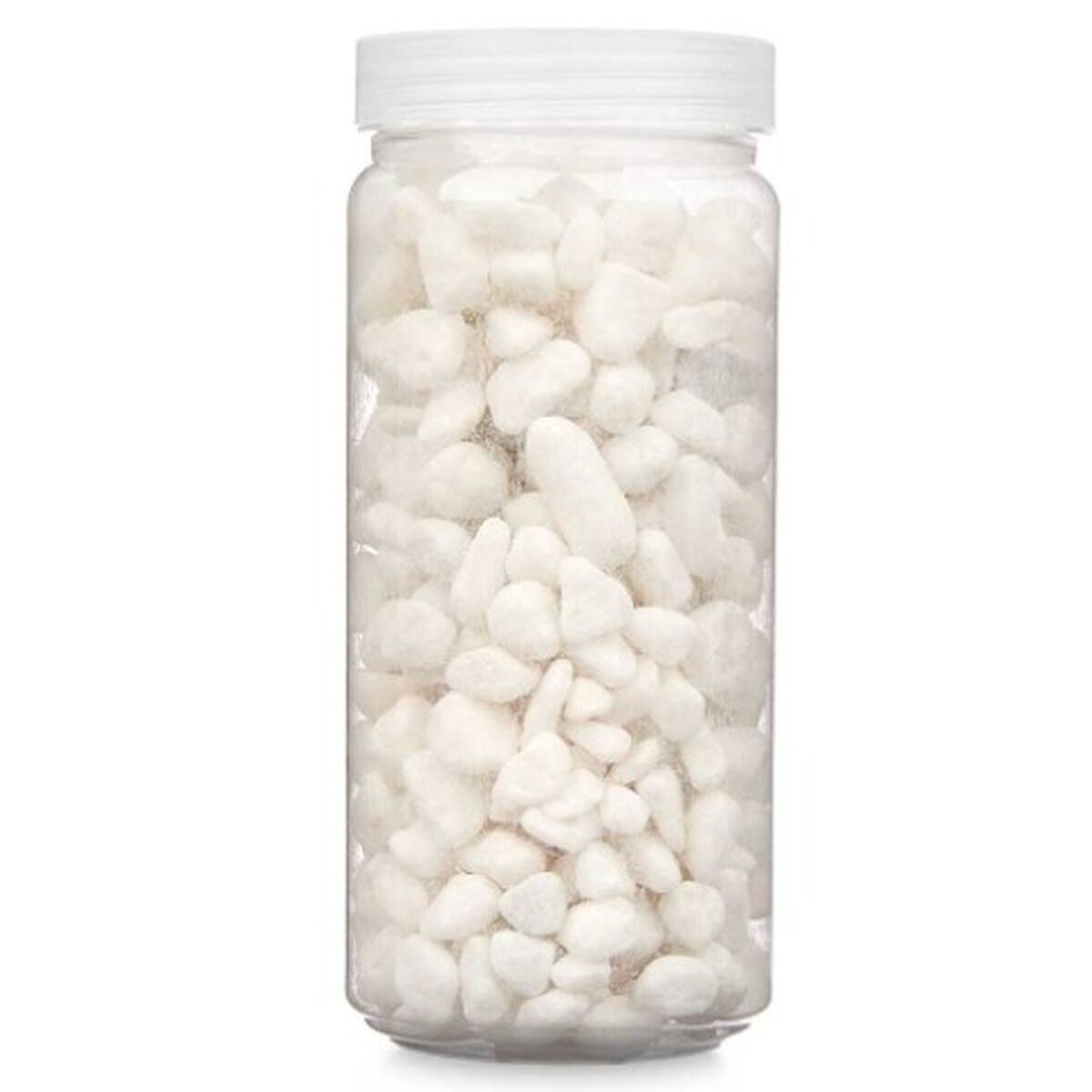 Декоративные камни Белый 8 - 15 mm 700 g 6,2 x 15,3 x 6,2 cm 6,5 x 15,8 x 6,5 cm (12 штук)