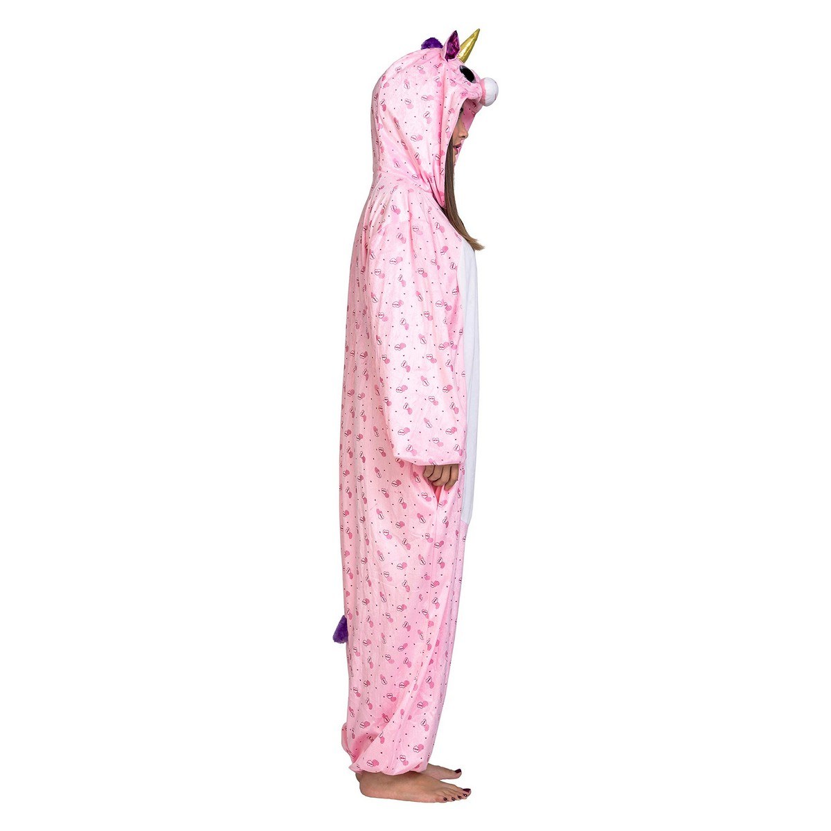Costume for Children Big Eyes Pink Unicorn 10-12 Years