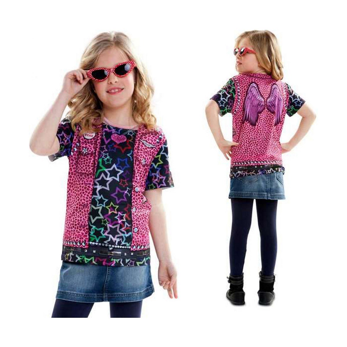 Costume for Children Rock Chick