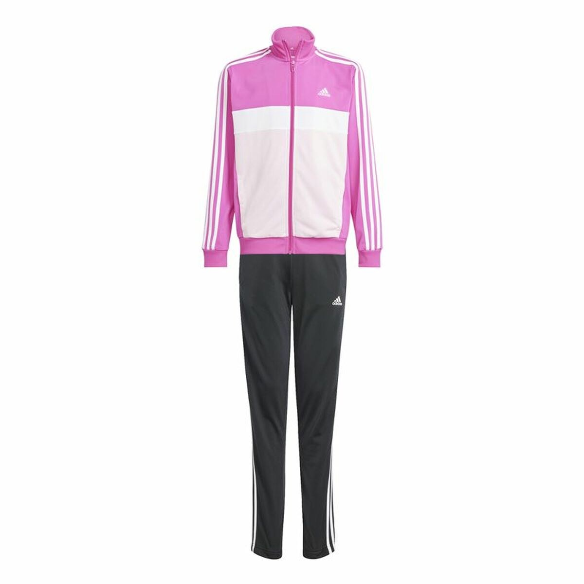 Женский спортивный костюм 3Stripes Tiberio Чёрный Темно-розовый