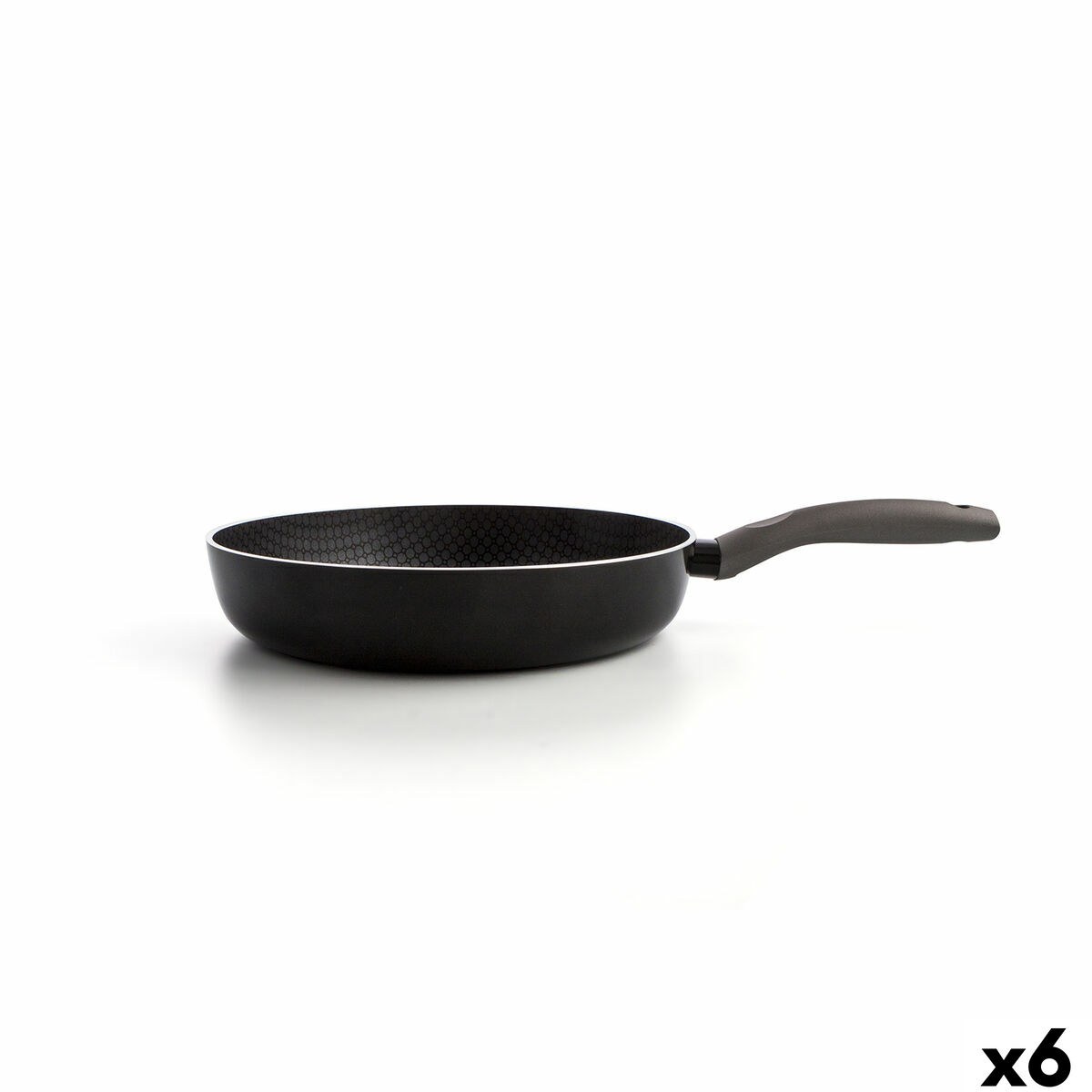 Pan Honey Black Metal Ø 28 cm (6 Units)