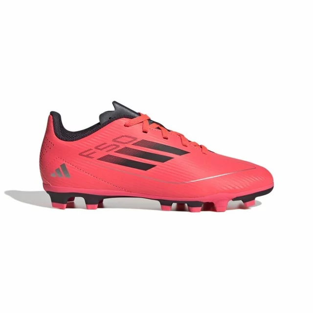 Childrens Football Boots F50 Club FxG Pink Crimson Red