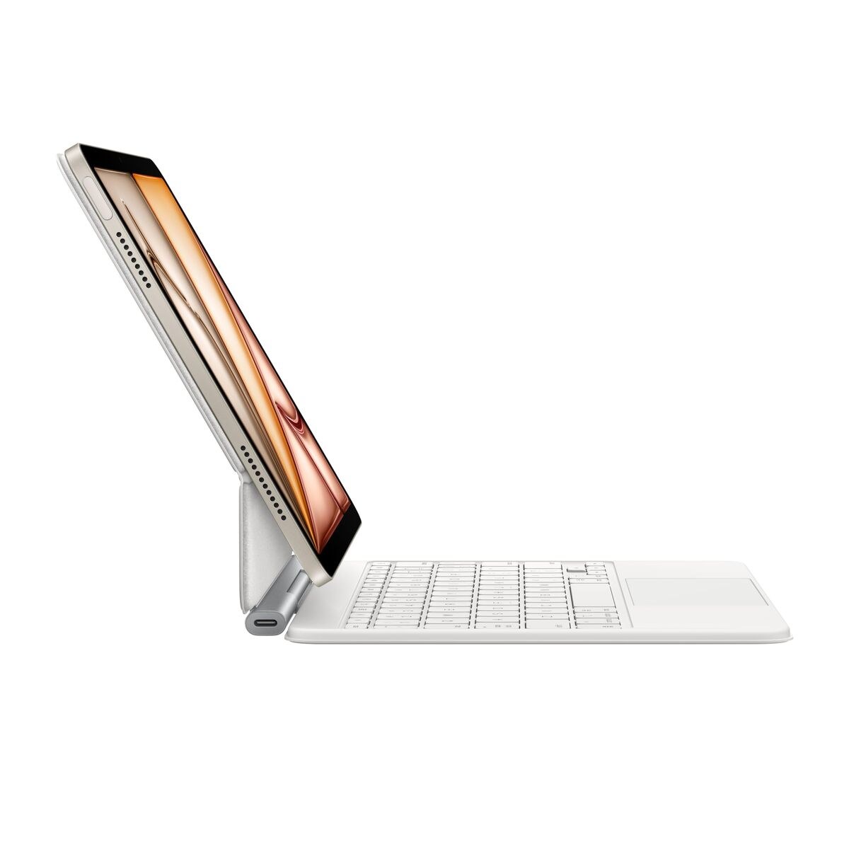 Клавиатура MDFV4Y/A Белый Испанская Qwerty