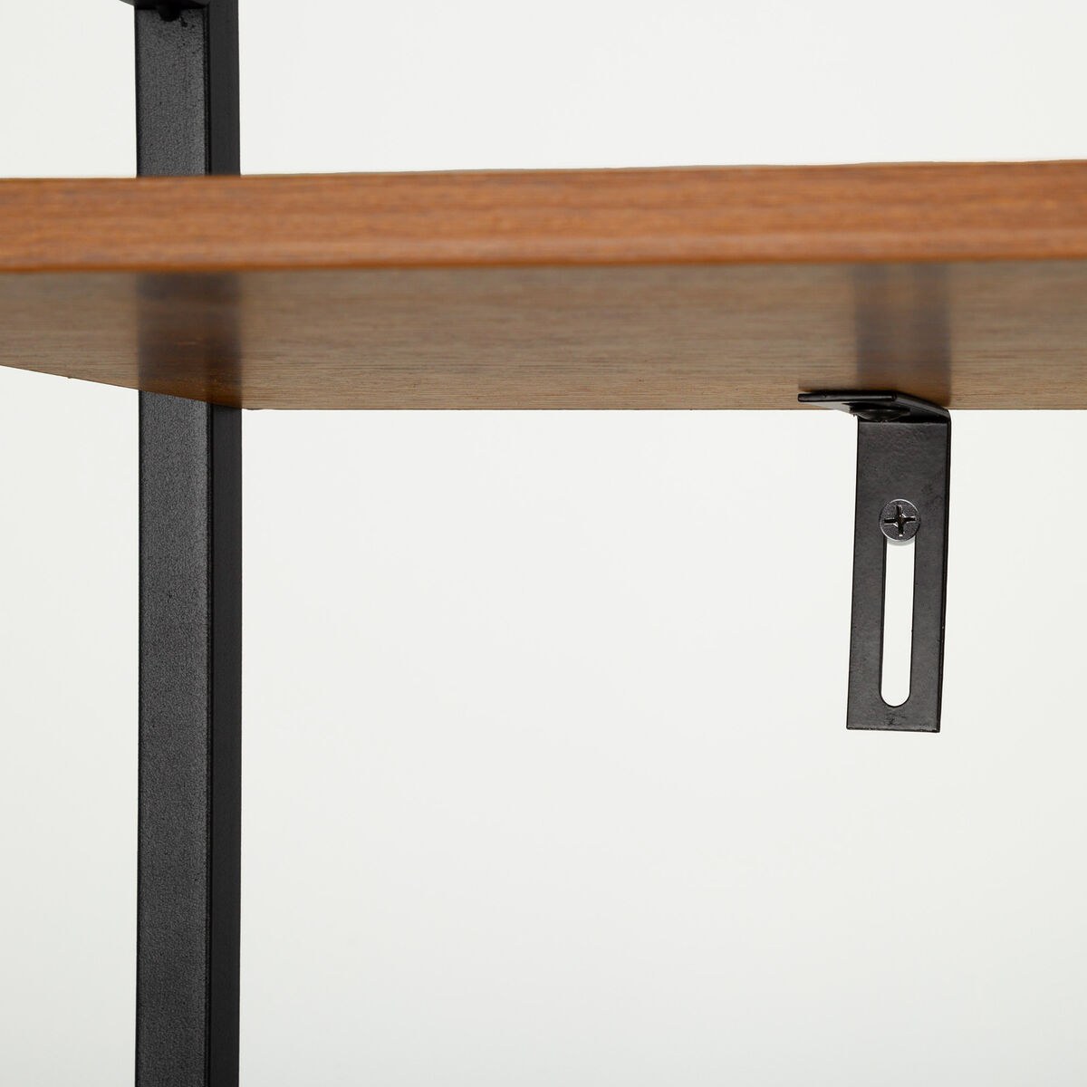 Полка Железо Деревянный MDF 5 Полки 30 X 144 X 24 CM