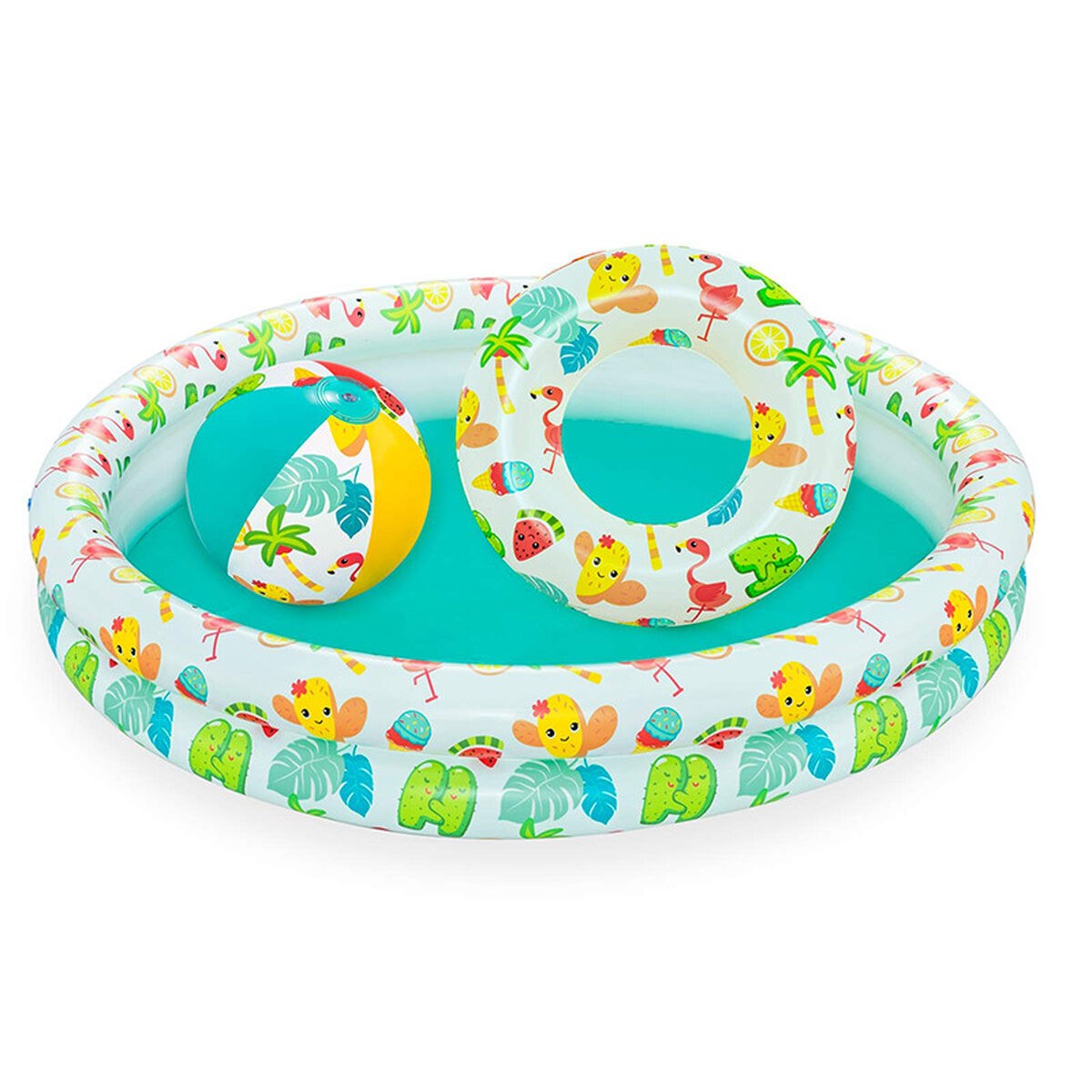 Inflatable Paddling Pool for Children 122 x 20 cm