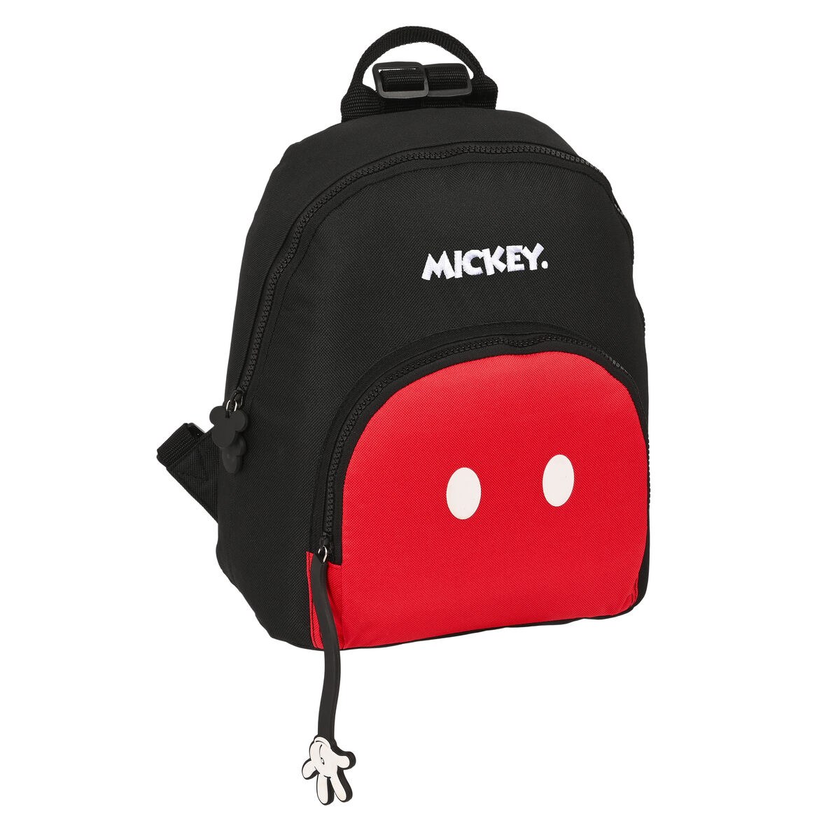 Повседневный рюкзак Mickey mood Чёрный Красный 25 x 30 x 13 cm