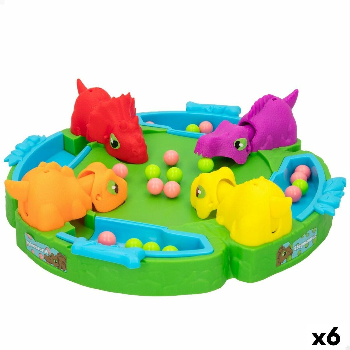 Настольная игра Динозавр (6 штук)